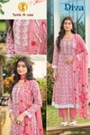 Diva By Tunic House Cotton Wholesale Kurti With Bottom Dupatta In India

